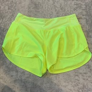 Lululemon Speed Up Lined Short 4"